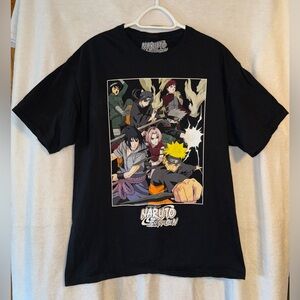 Ripple Junction size large black Naruto Shippuden shirt
